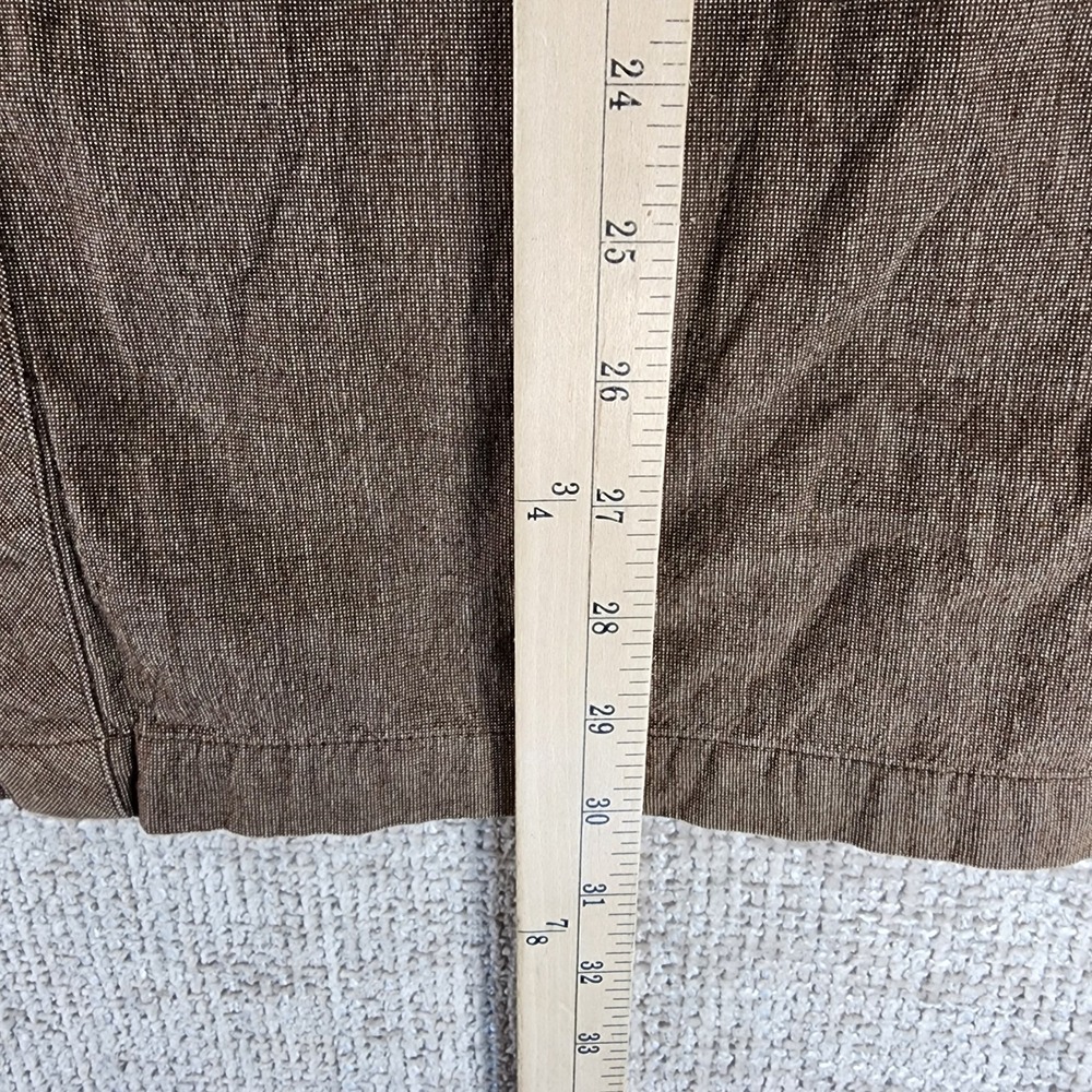 Kuhl 100% Cotton Shirt Mens XL Brown Button Up Long Sleeve Outdoors Hiking - Picture 7 of 13